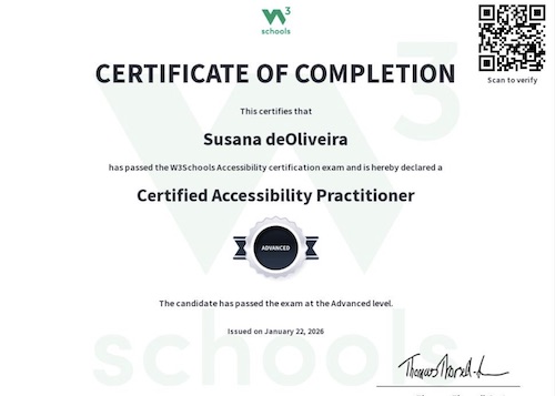 Certified Accessibility Practitione