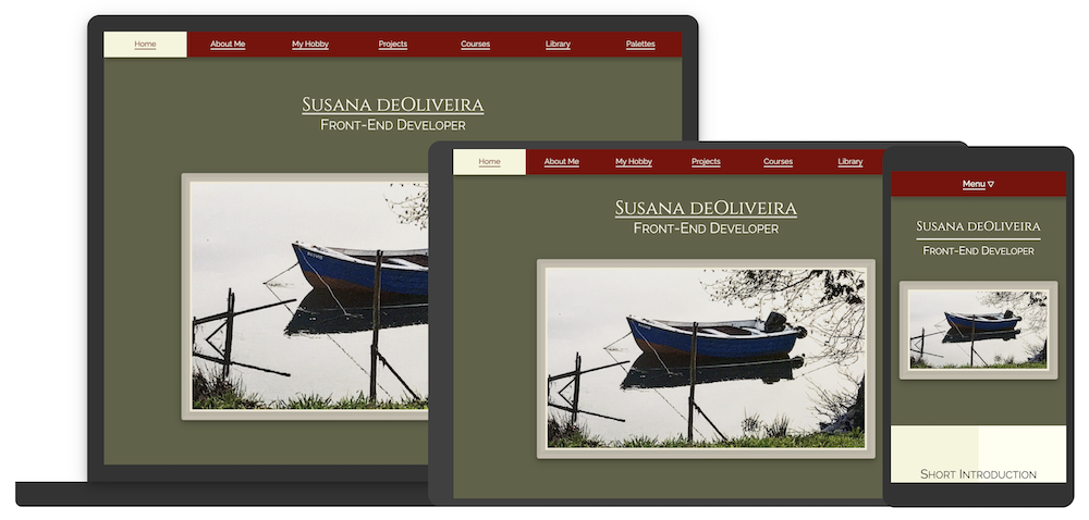 Page view across different screen sizes